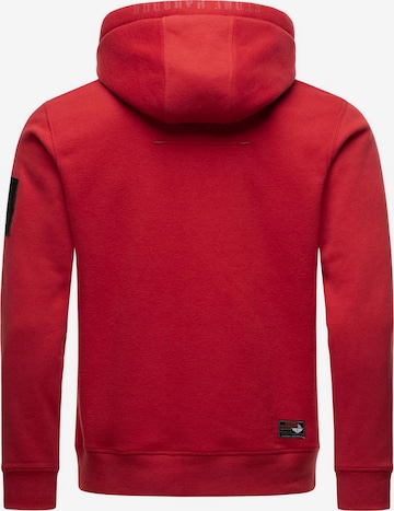 STONE HARBOUR Sweatshirt 'Funny Finch' i rød