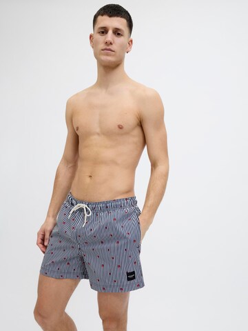 JACK & JONES Board Shorts 'JPSTMaui' in Blue