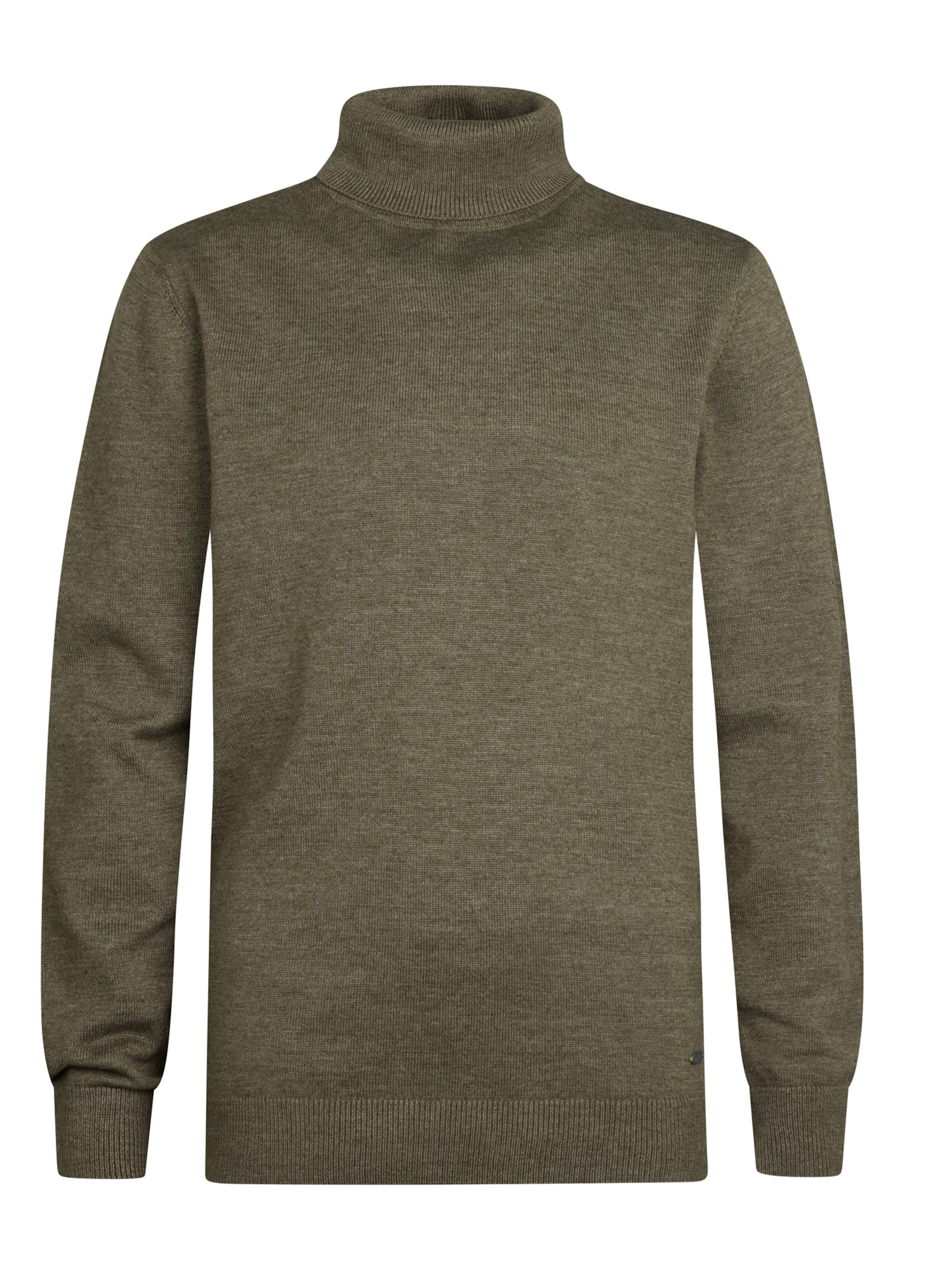 Pull-over 'Yellowstone' Petrol Industries en vert : devant