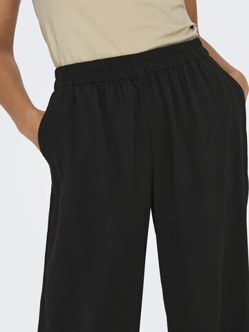 ONLY Loose fit Trousers 'ONLAris' in Black