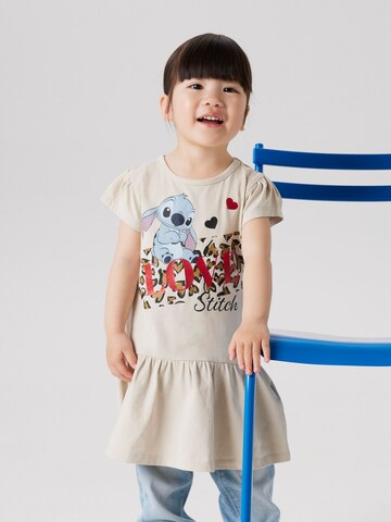 Robe 'Stitch' NAME IT en beige : devant