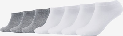 camano Socken in graumeliert / weiß, Produktansicht