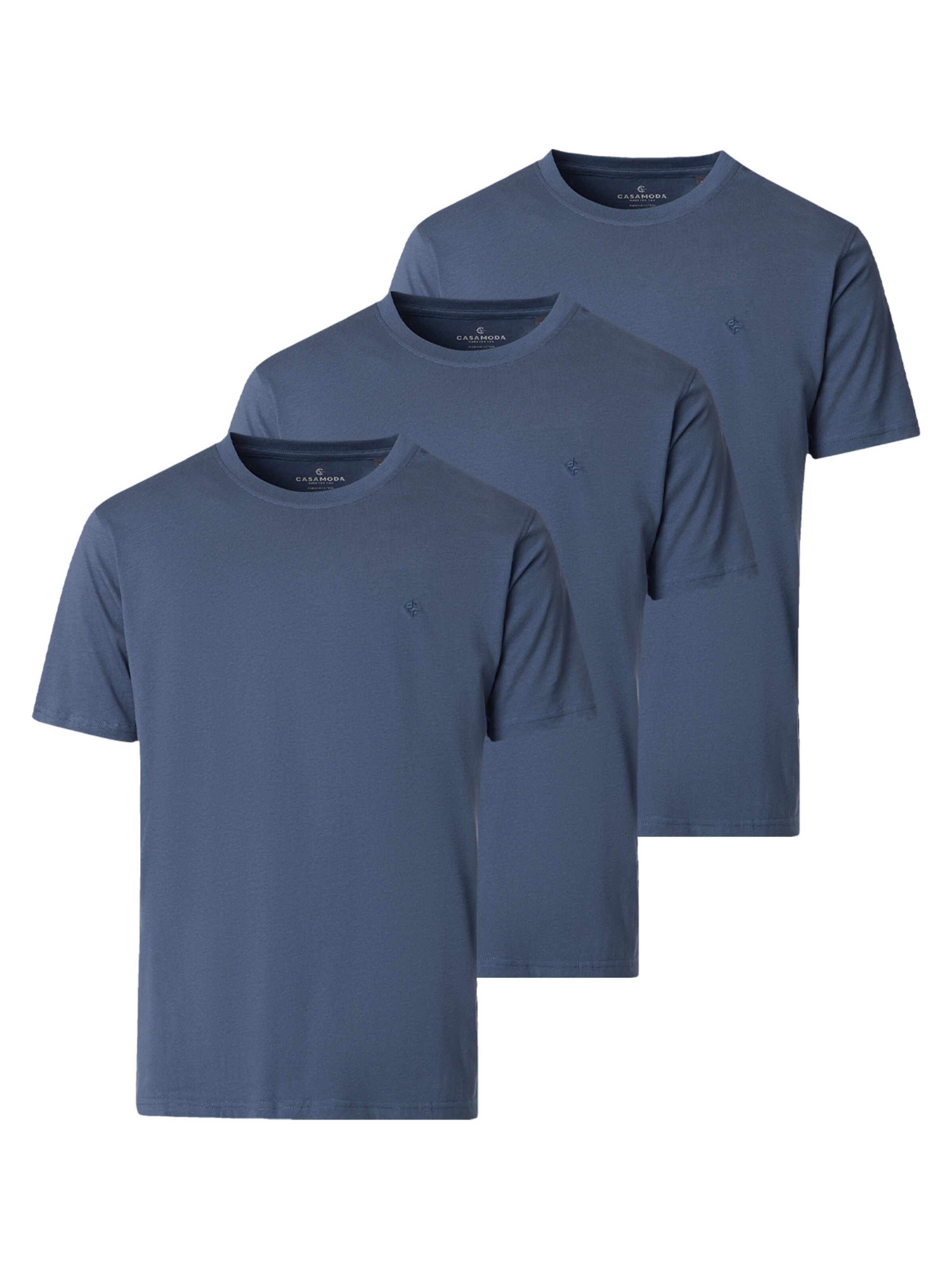 CASAMODA Shirt 'Basic'‌‌‌‌‌‌‌‌‌‌ in Blau: Vorderseite