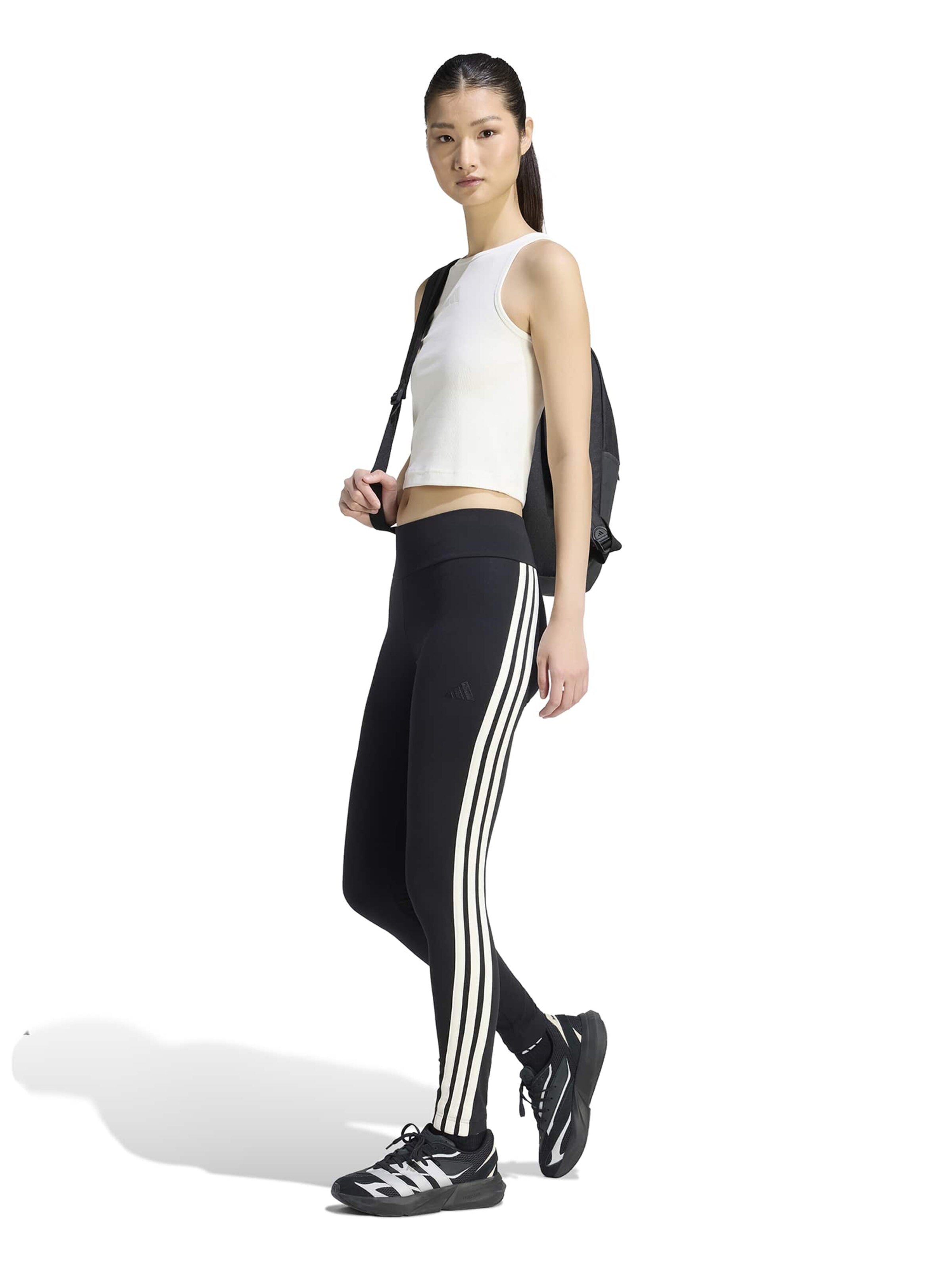 ADIDAS SPORTSWEAR Skinny Športové nohavice 'AK' - Čierna