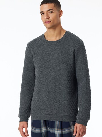 SCHIESSER - Sudadera ' Mix & Relax ' en gris: frente
