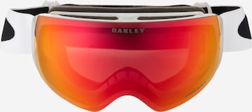 OAKLEY Sportsbriller 'Flight Deck' i hvit: forside