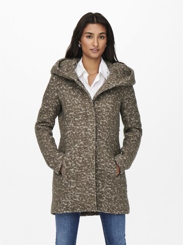 ONLY Between-Seasons Coat in Brown: front