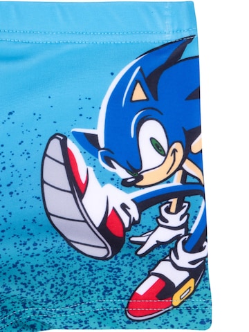 Sonic Swim Trunks 'The Hedgehog' in Blue