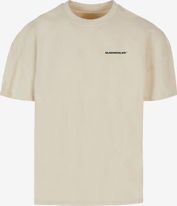 MJ Gonzales T-Shirt in Beige: predná strana