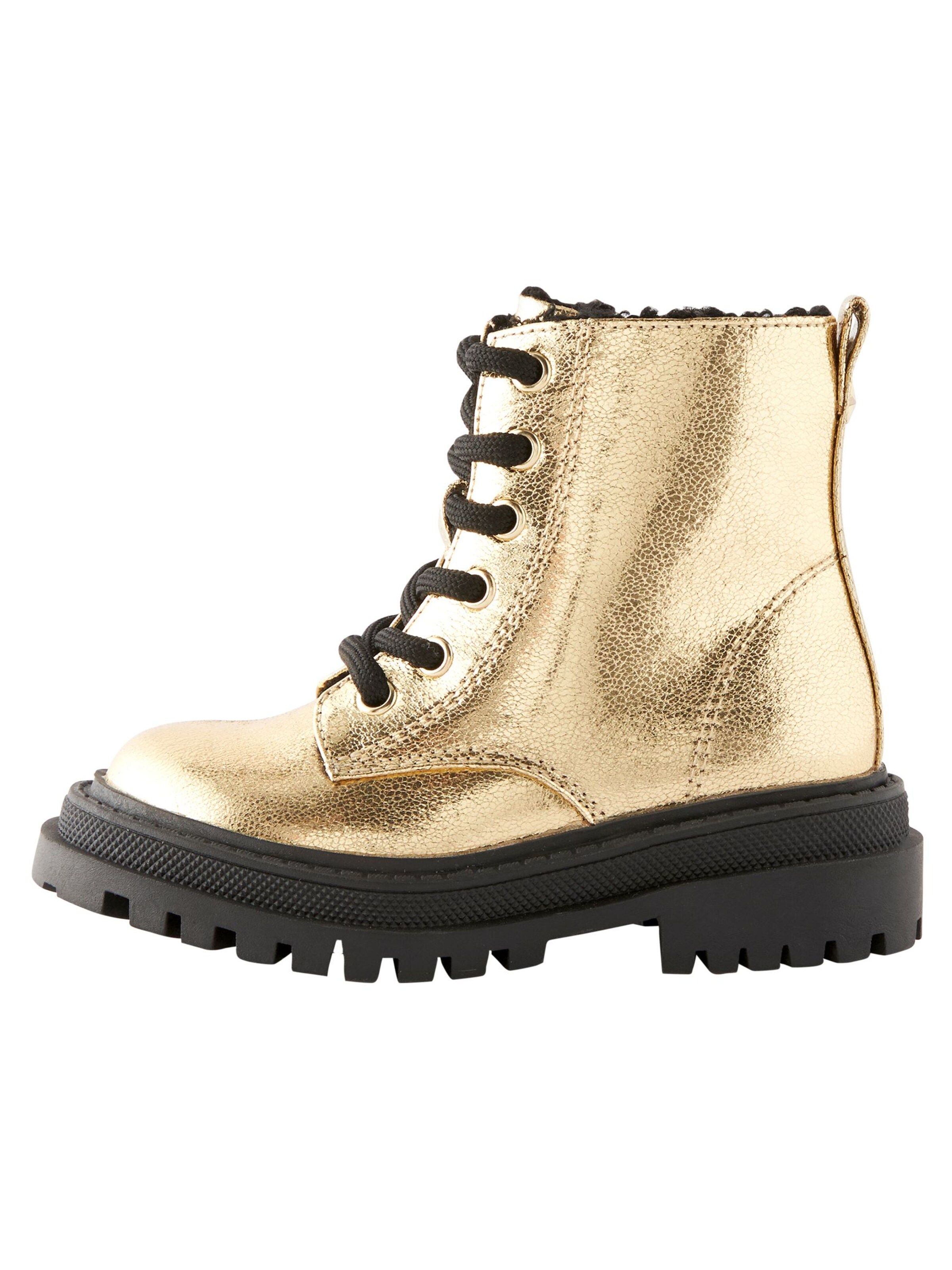 Next Laarzen in Goud: voorkant