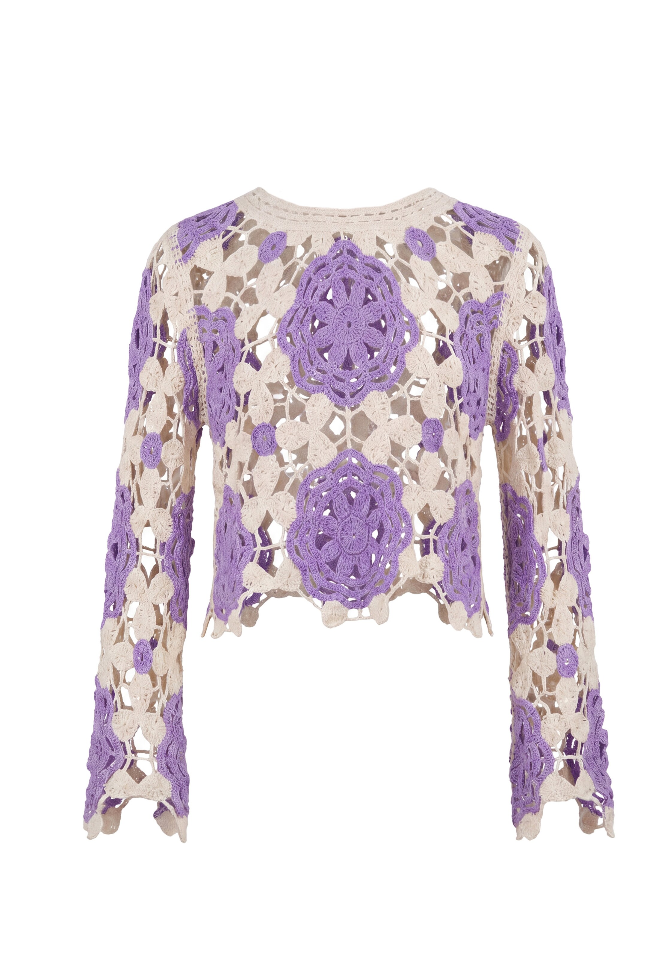 IZIA - Pullover 'Boho' em roxo