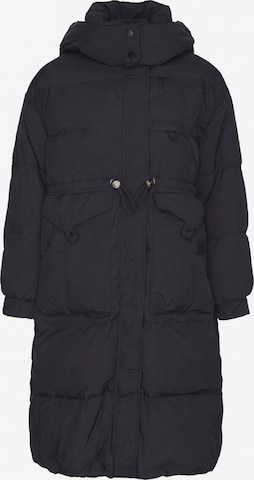 faina - Abrigo de invierno en negro: frente