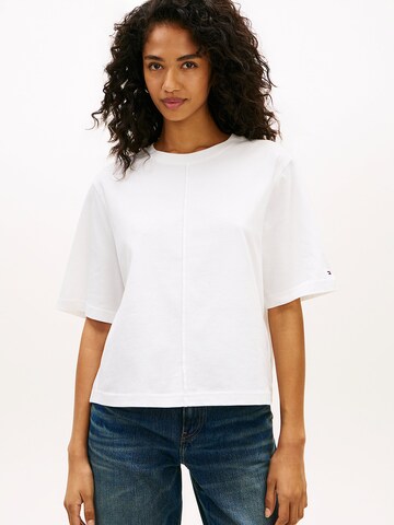 TOMMY HILFIGER T-Shirt in Weiß: Vorderseite