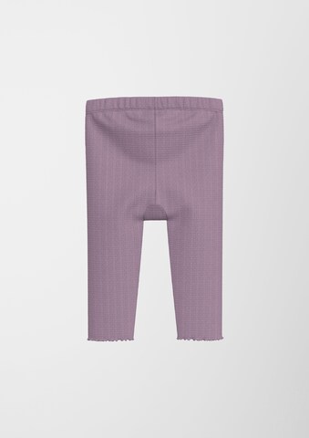 Skinny Leggings s.Oliver en violet : derrière