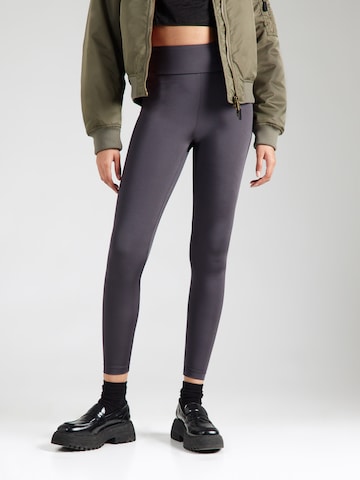EA7 Emporio Armani Skinny Legíny – šedá: přední strana
