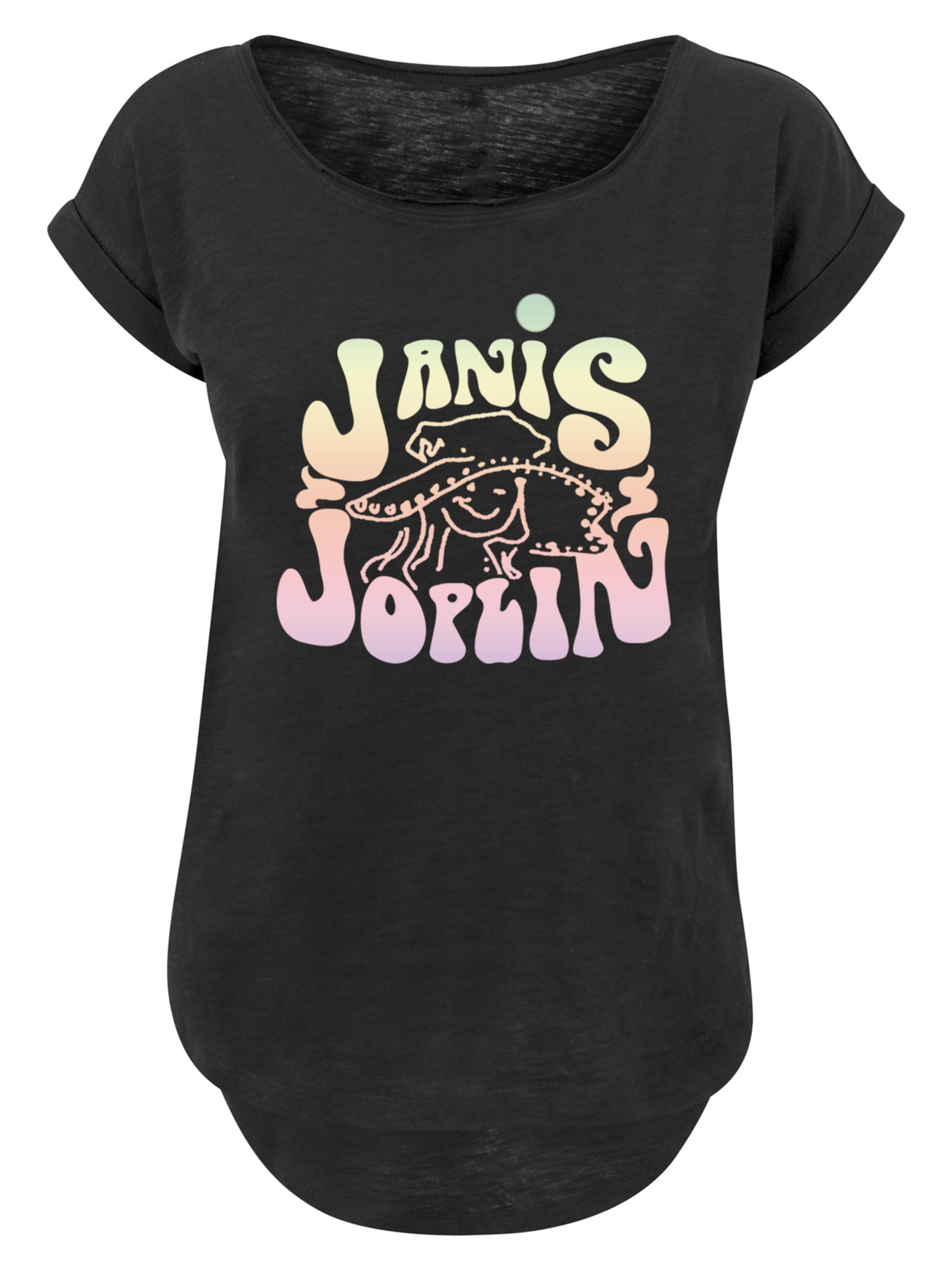 T-shirt F4NT4STIC en noir : devant