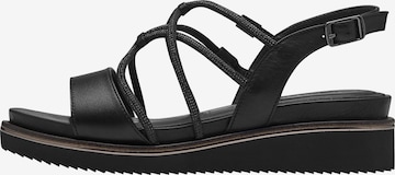 TAMARIS Sandals in Black