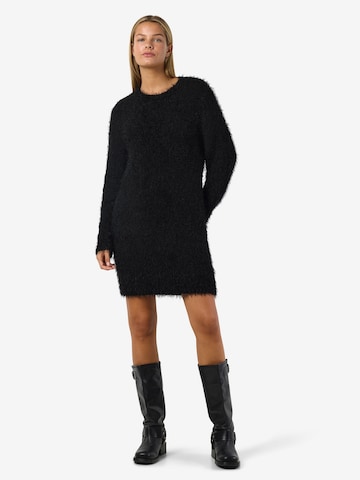 Rochie tricotat 'NMSASSY' de la Noisy may pe negru