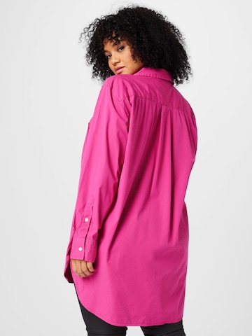 Tommy Hilfiger Curve Bluse in Pink