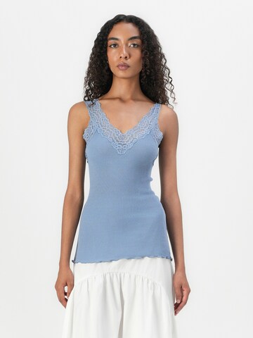 rosemunde Top 'Bernadine' in Blauw: voorkant