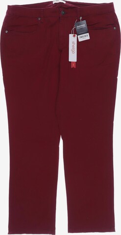 SHEEGO Pants in 4XL in Red: front