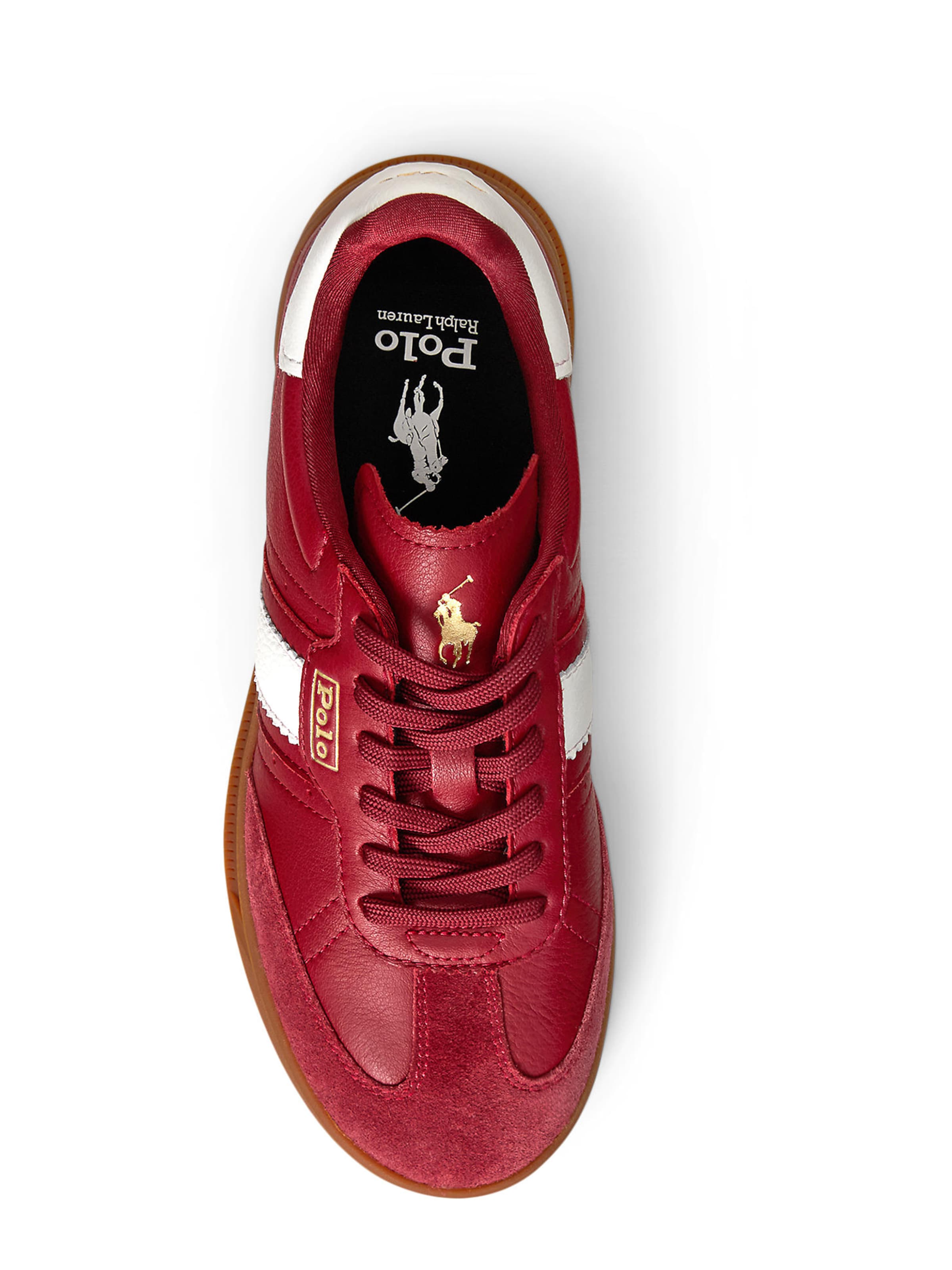 Polo Ralph Lauren Trainers 'AERA' in Red