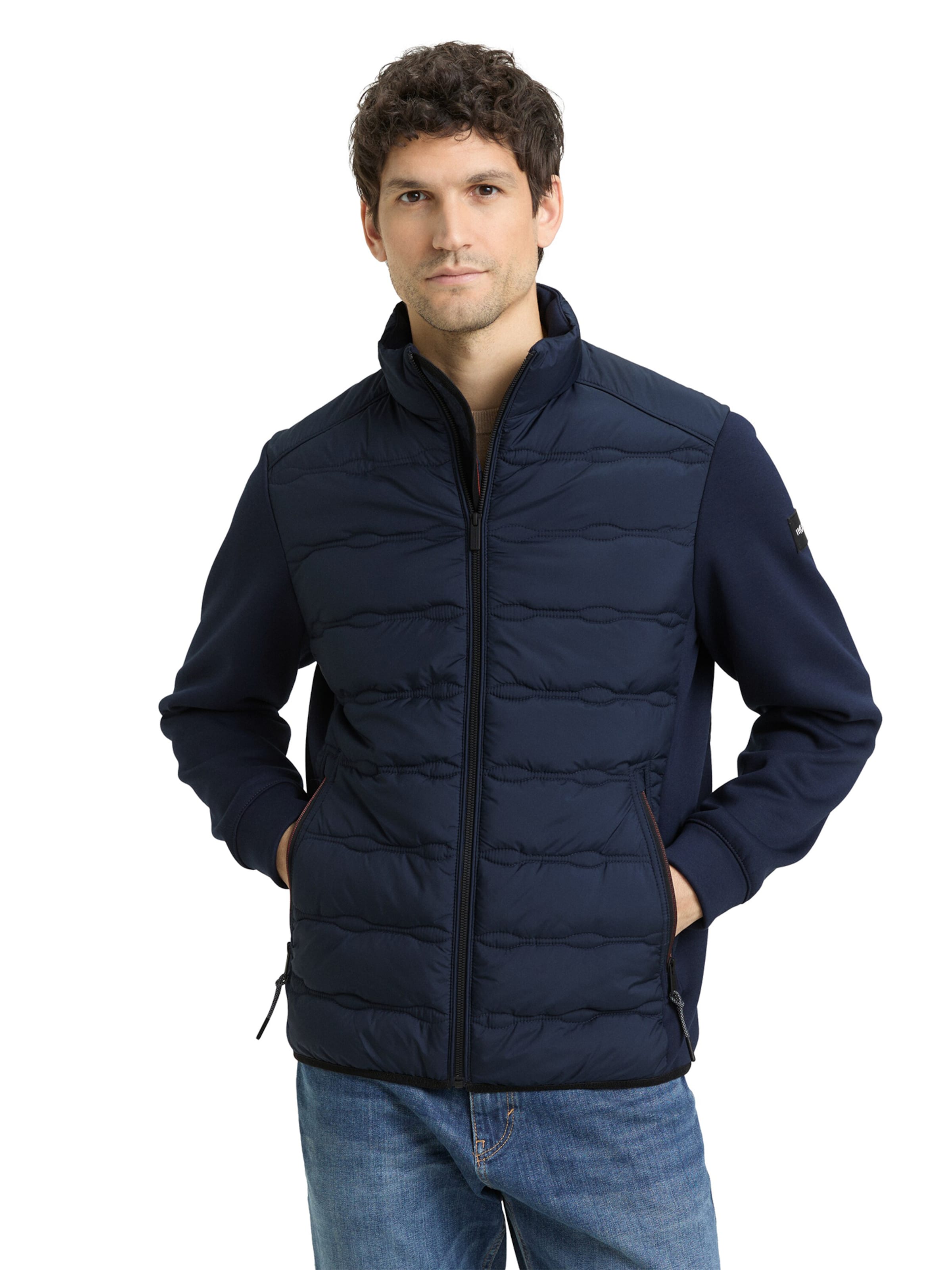 TOM TAILOR Jacke in Blau: Vorderseite