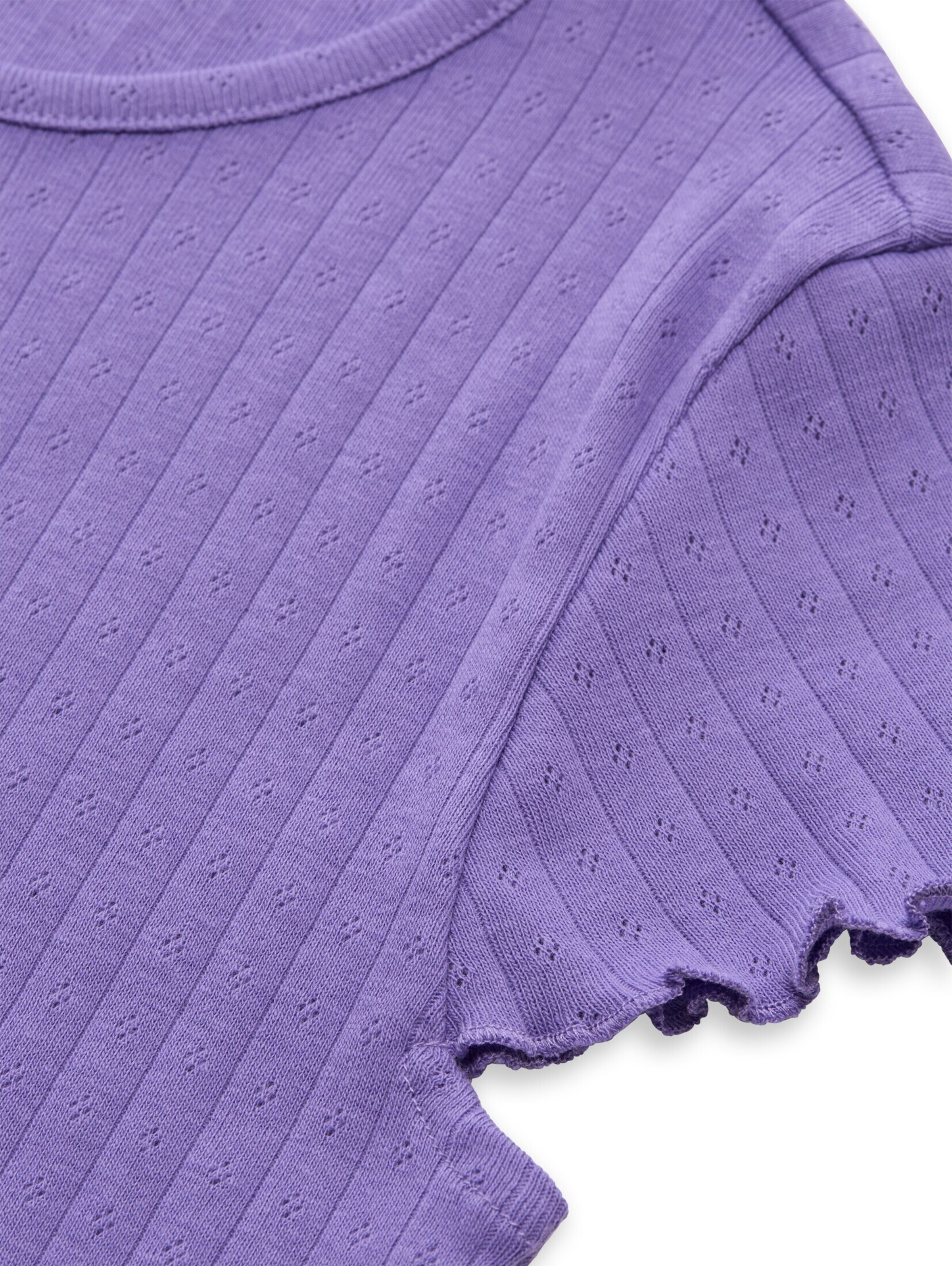 TOM TAILOR Shirt in Purple