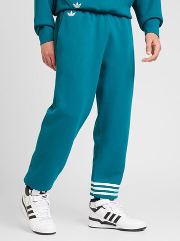ADIDAS ORIGINALS Tapered Trousers 'Neuclassics' in Green: front