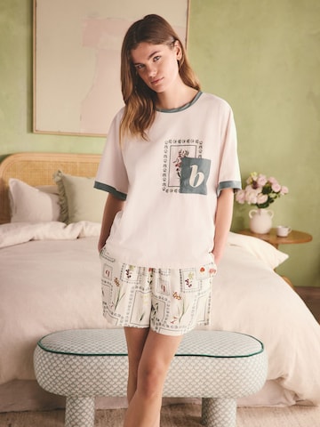 B by Ted Baker Kratke hlače za spanje | zelena barva: sprednja stran