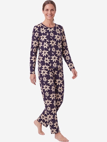 Ammann Pajama Pants 'Mix & Match' in Blue: front
