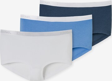 SCHIESSER Underpants ' 95/5 Organic Cotton ' in Blue: front