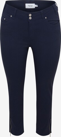 Fransa Slimfit Broek 'Fpzalin Pa 4' in Blauw: voorkant