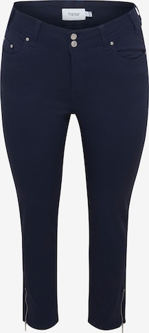 Fransa Slimfit Broek 'Fpzalin Pa 4' in Blauw: voorkant