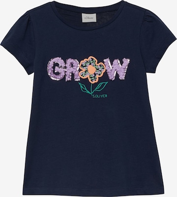 s.Oliver Shirt in Blue: front