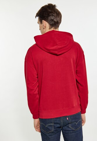 Sweat-shirt MO en rouge