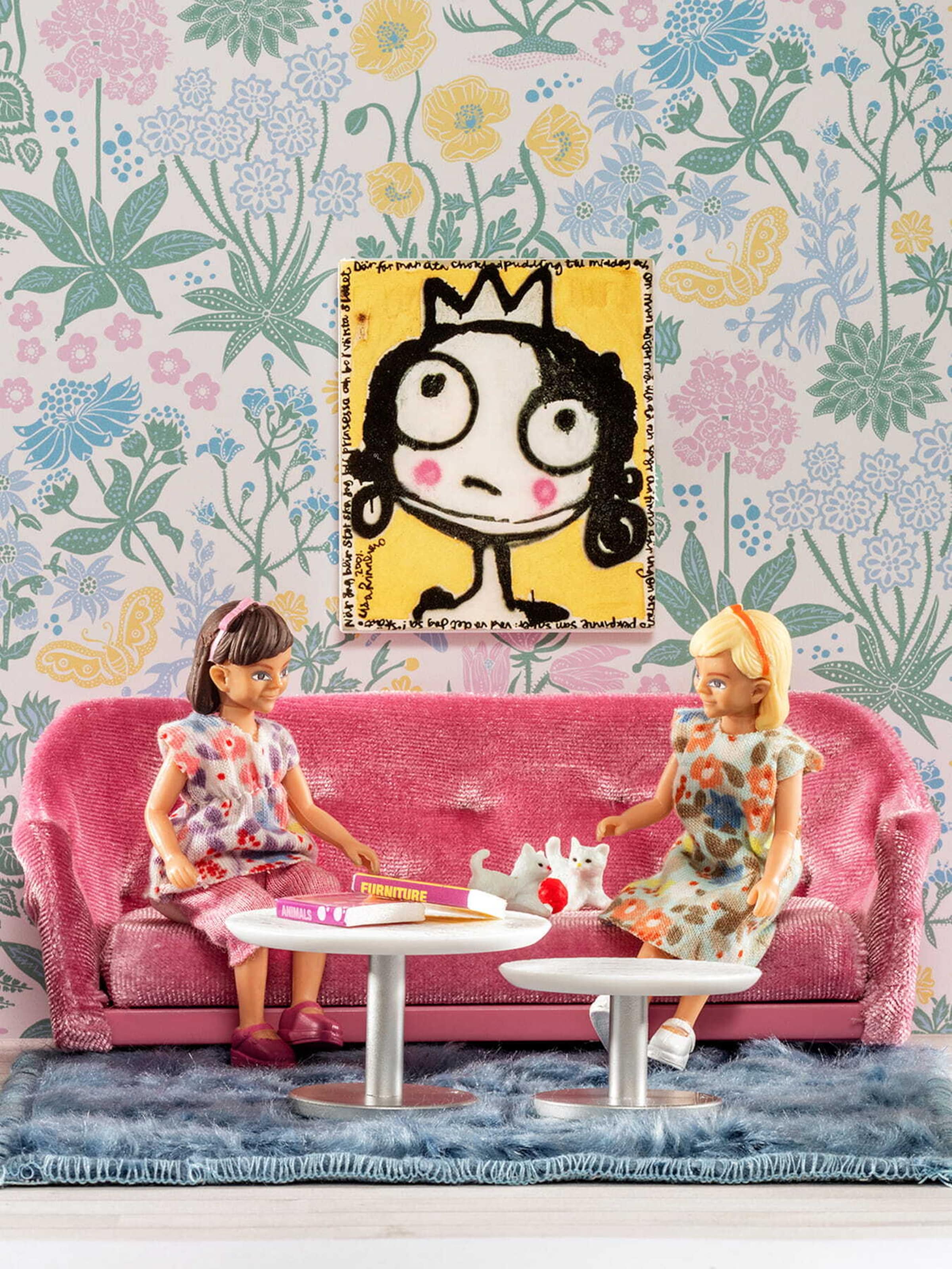 Animaux en peluche LUNDBY en mélange de couleurs