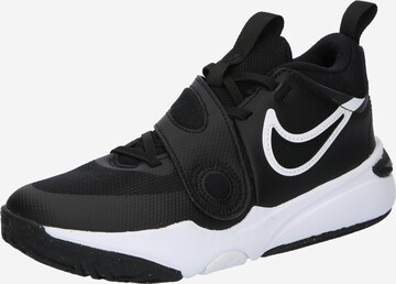 Pantofi sport 'Team Hustle D 11' de la NIKE pe negru: față