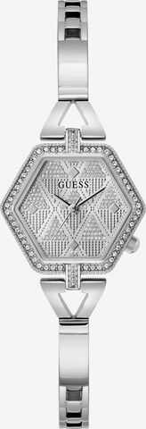 GUESS Analoog horloge 'GD AUDREY' in Zilver: voorkant