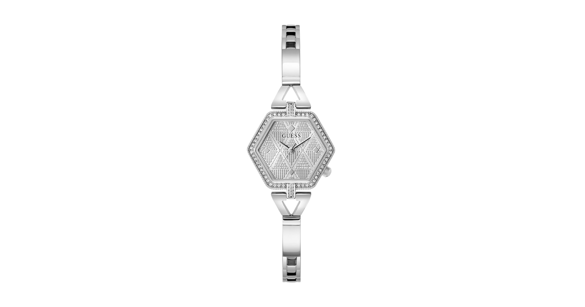 GUESS Analoog horloge 'Enchantment' zilver GUESS Analoog horloge 'Enchantment' zilver