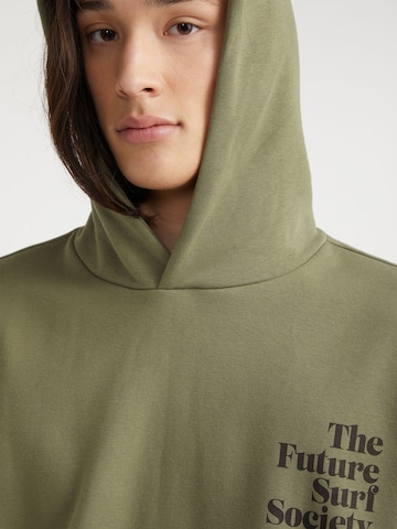 O'NEILL - Sweatshirt 'Future Surf Society' em verde