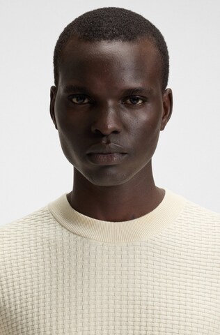 BOSS Pullover 'H-Imberto' in Weiß