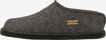 HAFLINGER Hausschuh 'Flair Smily' in Grau: Vorderseite