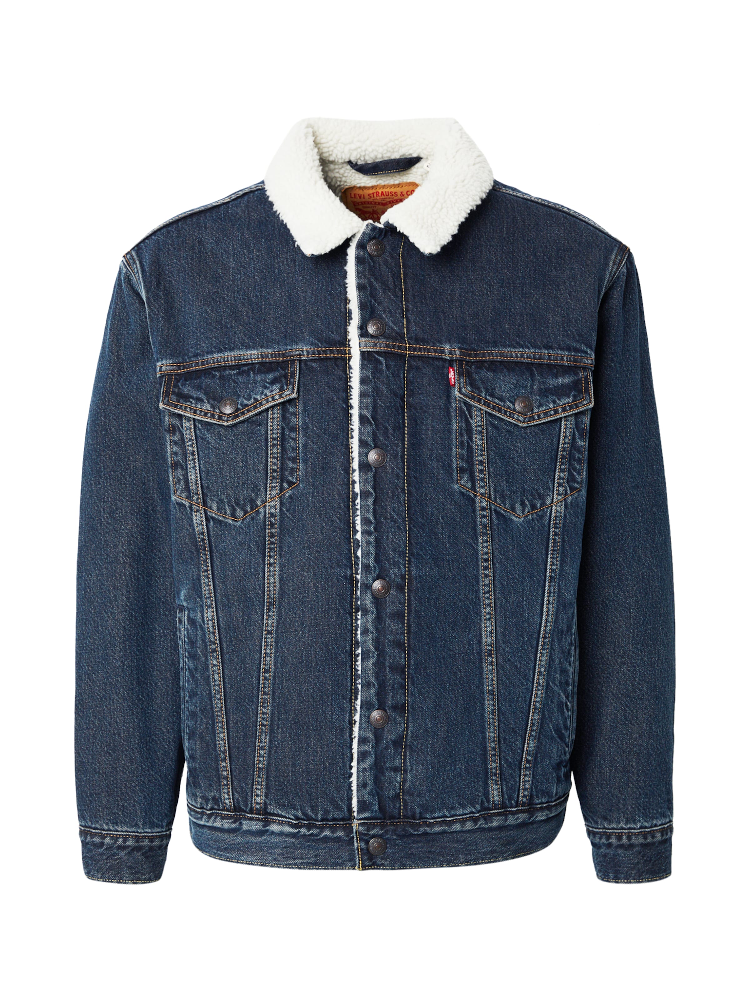 LEVI'S ® Between-Season Jacket 'Type 1 Sherpa Trucker Corduroy