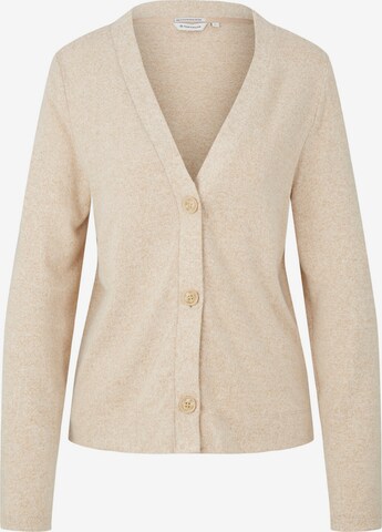 TOM TAILOR Cardigan i brun: forside