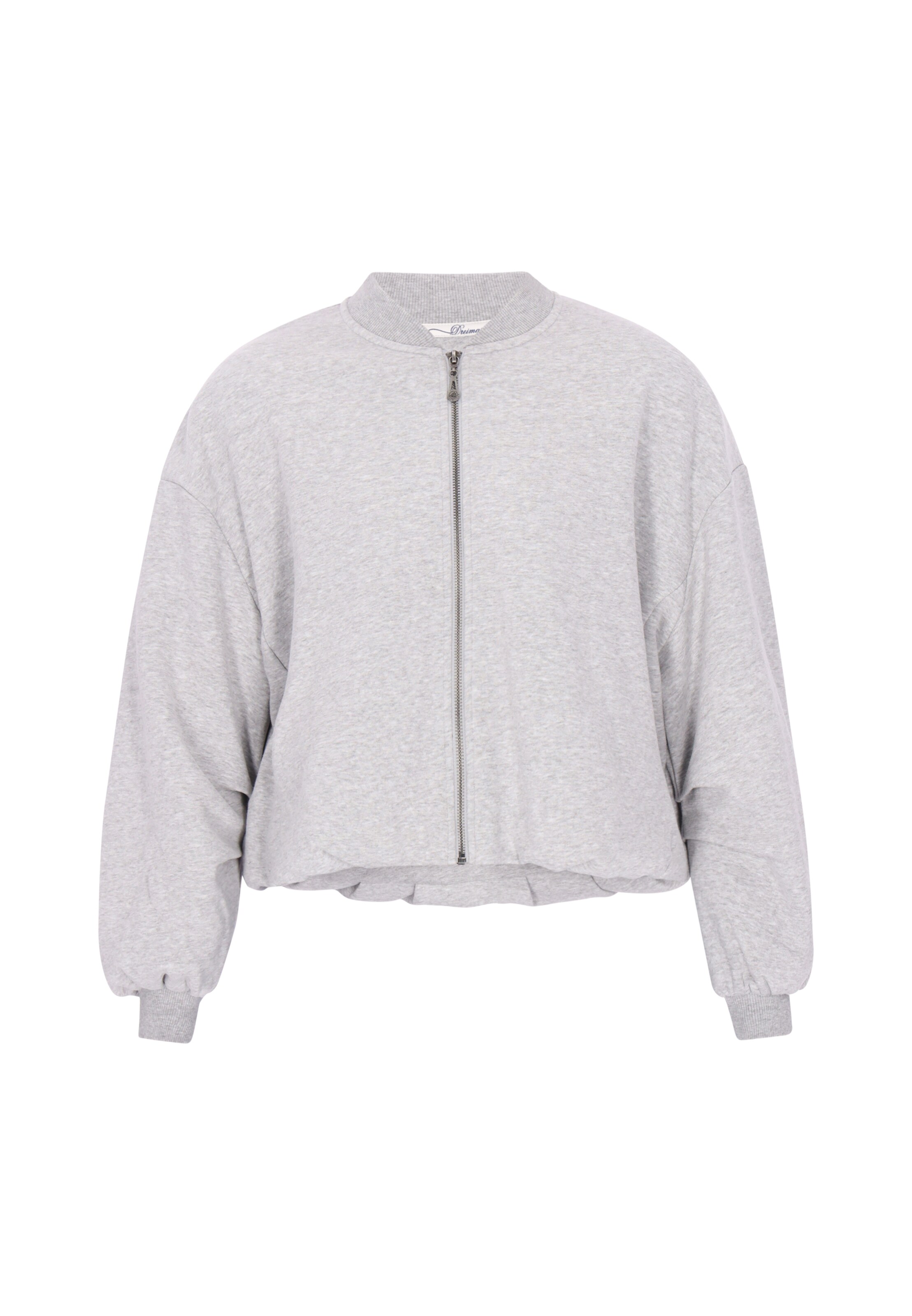 DreiMaster Vintage - Casaco em moletão em cinzento: frente