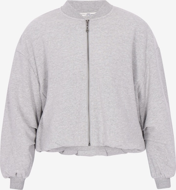 DreiMaster Vintage - Casaco em moletão em cinzento: frente