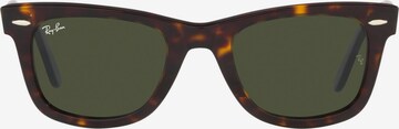 Ray-Ban - Óculos de sol 'Wayfarer' em castanho