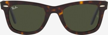 Lunettes de soleil 'Wayfarer' Ray-Ban en marron