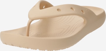 Crocs Japonke 'Classic v2' | rjava barva: sprednja stran